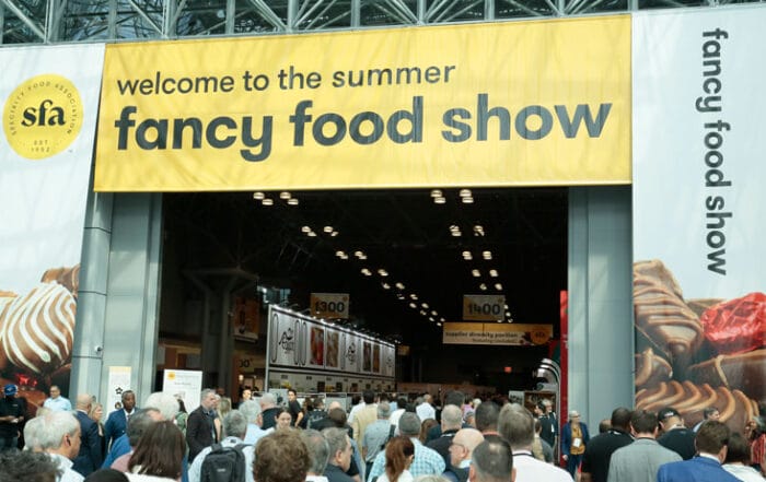 Entrance to the Fancy Food Show