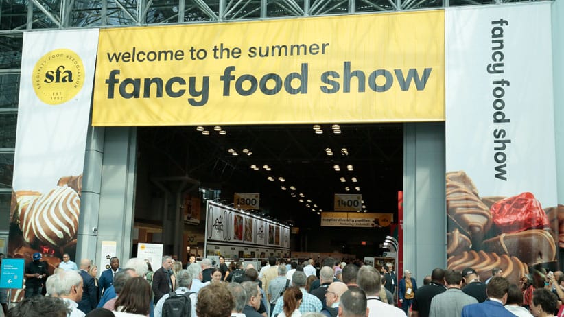 Entrance to the Fancy Food Show
