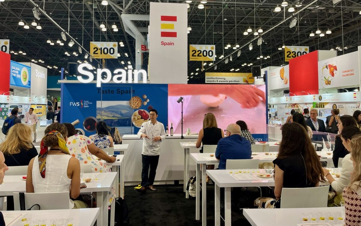 Spain pavilion at Fancy Food Show