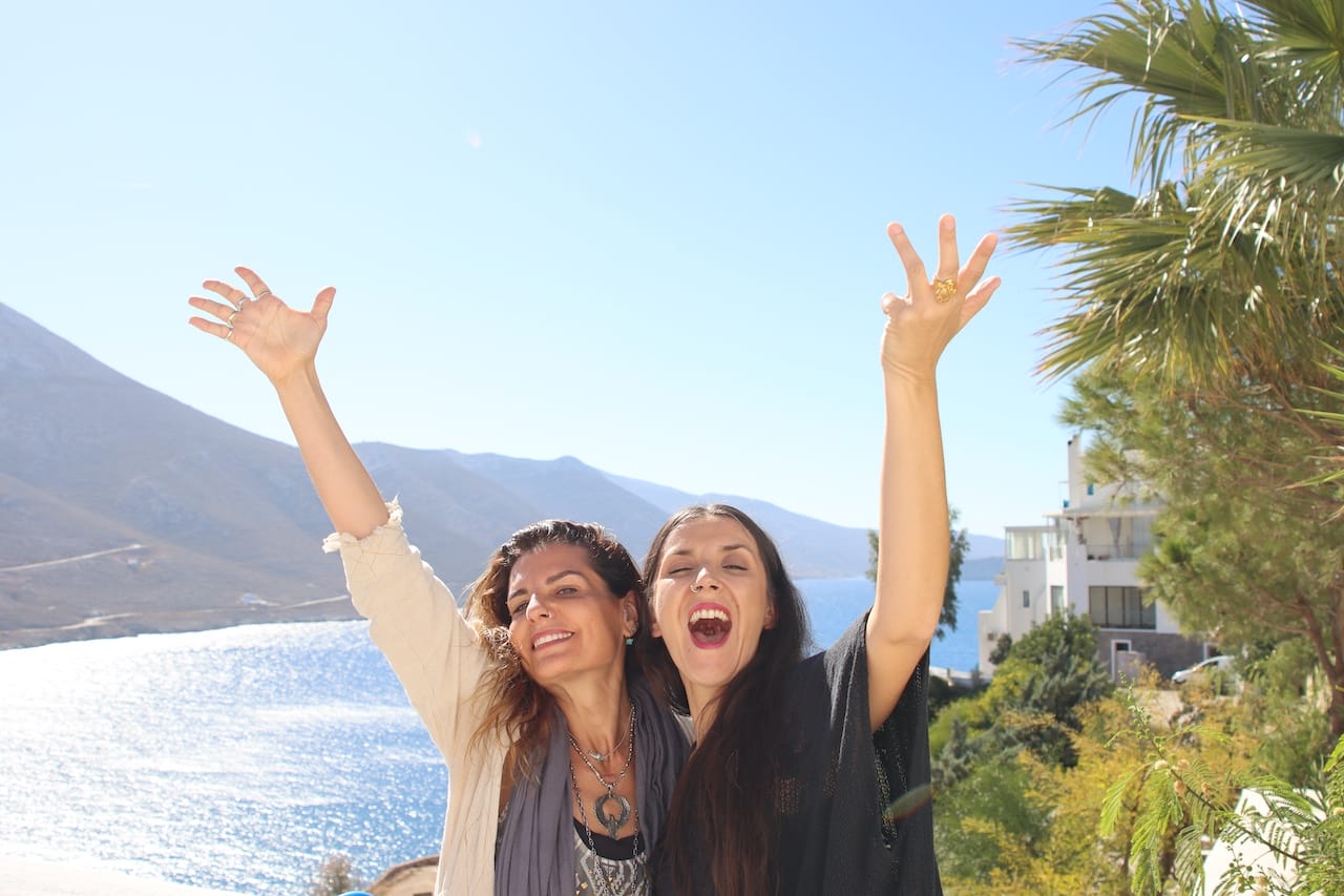 Nessi Gomes Parashakti Skye Greece