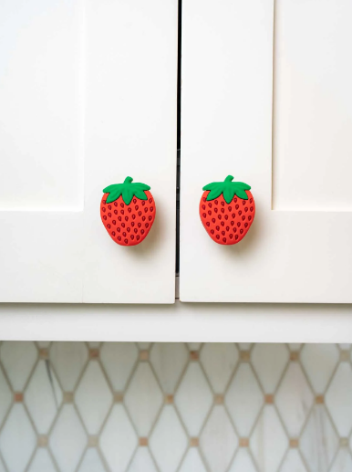 Strawberry Shaped handles for cabinets
