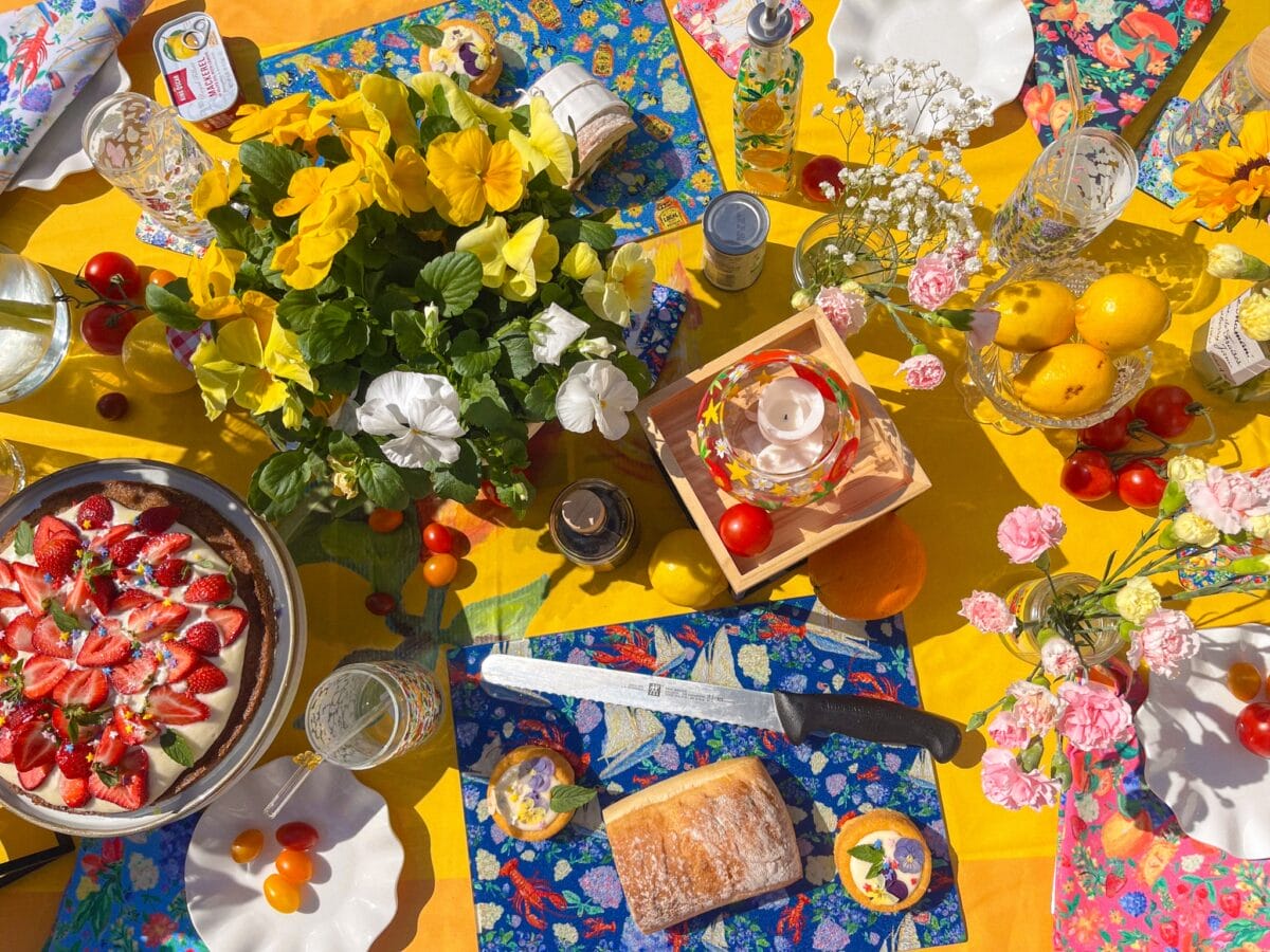 floral placemat sets 