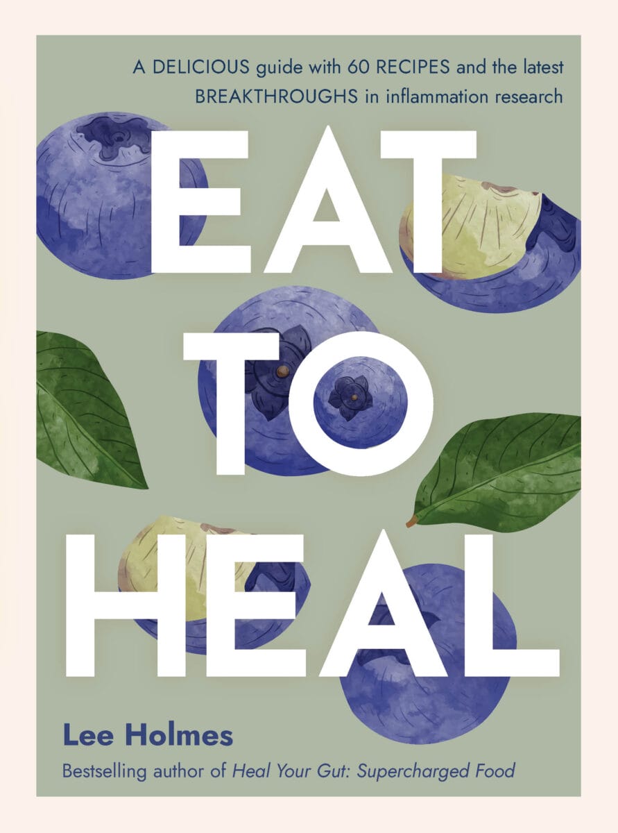 copy of book cover Eat to Heal
