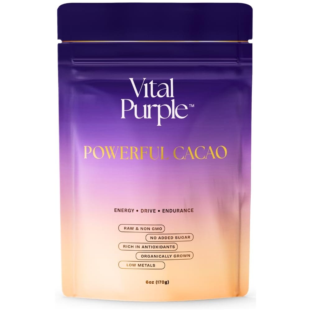 purple bag of Vital Purple supplement 
